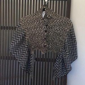 IDEA button-front shrug